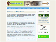 Tablet Screenshot of animal-id.com.au