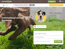 Tablet Screenshot of animal-id.info